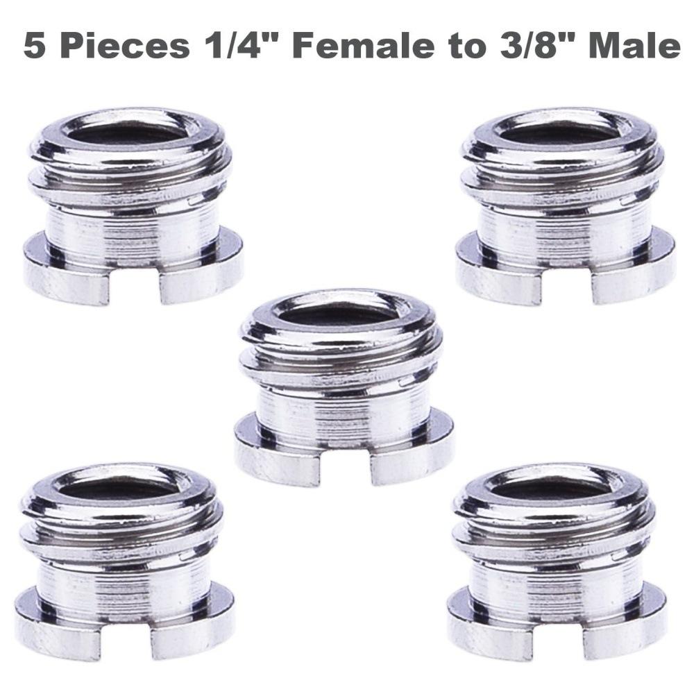 

1/4‘’3/8‘’ Набор переходников с резьбой «папа-мама» для камеры, крепление для винта, адаптер, крепление «башмак» для вспышки для штатива камеры, монопода