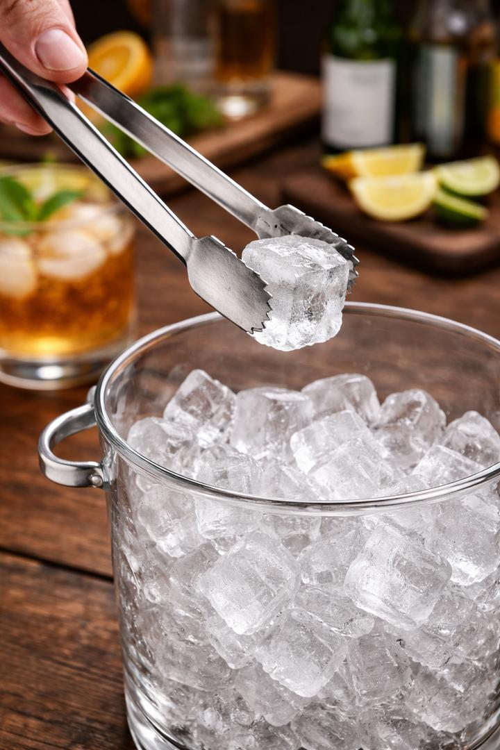 

Stainless Steel Ice Tongs – 6 Inch Multipurpose Serving Tongs for Ice, Sugar & Kitchen Use