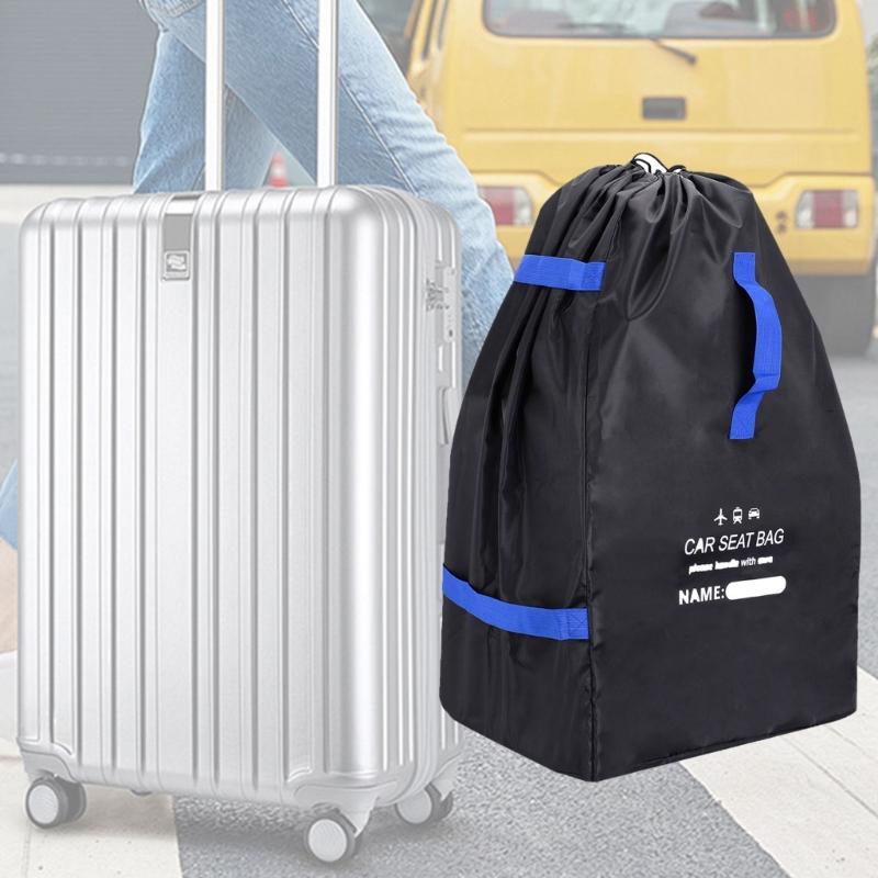 Lightweight Portable Storage Bag For Baby Car Seat Quick Fold 300D Oxford Backpack Enhances Impact Resistance