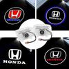 For Honda LED Car Door Welcome Light Ghost Shadow Projector Accord 9Th 10Th Gen CR-Z CR Z Spirior Elysion Odyssey Accessories