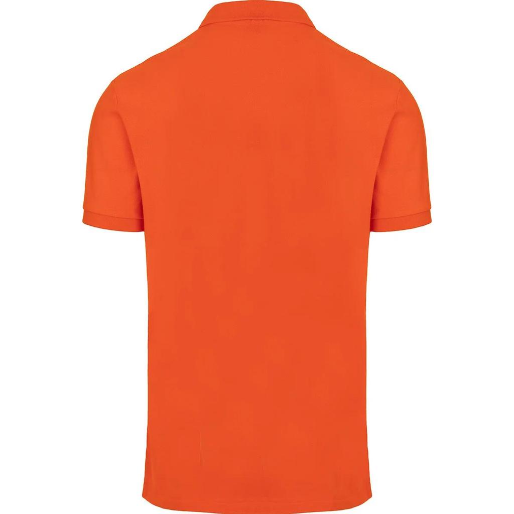 Polo Ralph Lauren SS22 Solid Color Logo Embroidered Short Sleeve Polo Shirt Men Tops Orange 710782592-024