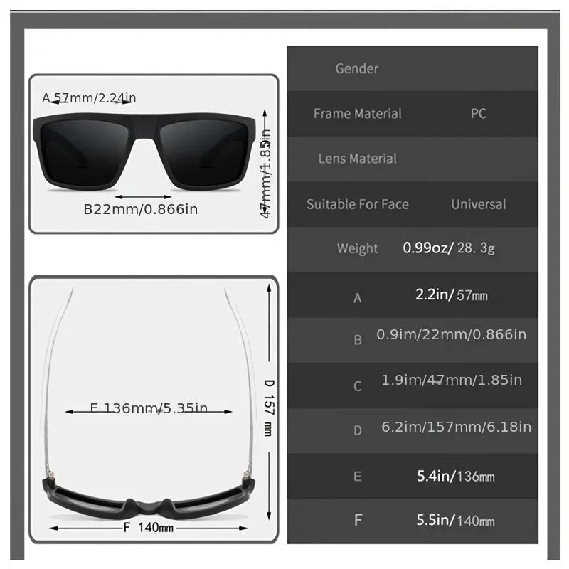 Luxusní sluneční brýle Muži Ženy Móda Čtvercové mužské sluneční brýle Vintage Driving Rybářské brýle Sportovní odstíny