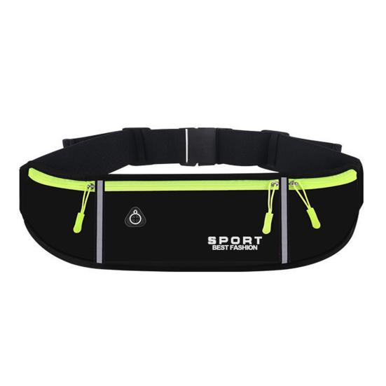 Надежная сумка для бега с отверстием для наушников, портативное устройство для хранения телефона чёрный