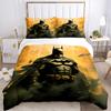 3pcs Batman Bedding Set, Soft Polyester Duvet Cover and Pillowcases Machine Washable Seasons all suitable & Guest Room Decor274