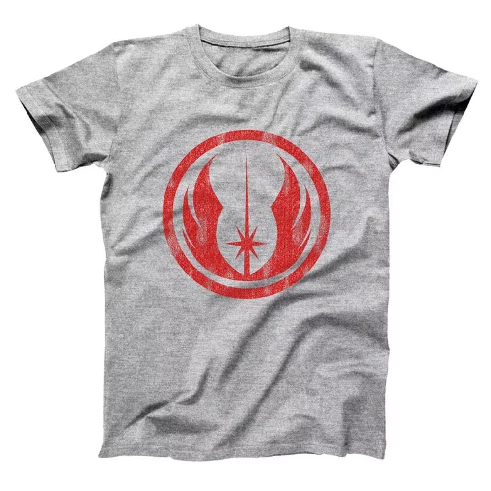New JEDI ORDER 100% Cotton Tops Tees Print Men Loose T Shirt Homme Fashion