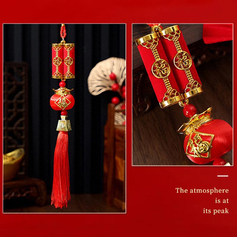 1PC Decorations Stable Structure Traditional Housewarming Celebrations Lanterns Bright Colors Spring Festival Gift