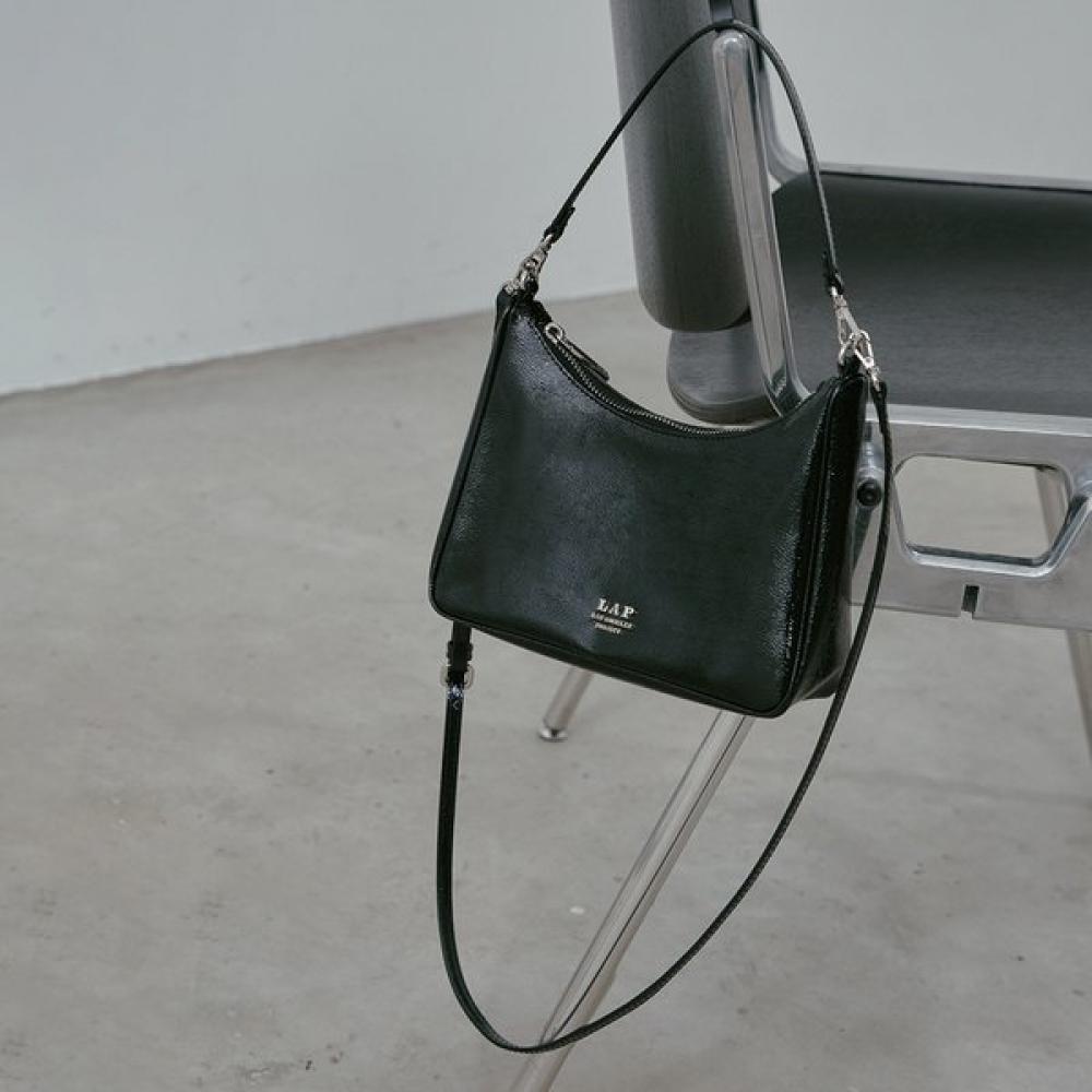 Glossy Shoulder Hobo Bag As7ab221