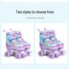 Colorful Double-Row Flashing Inline Roller Skates for Kids Ages 2-12