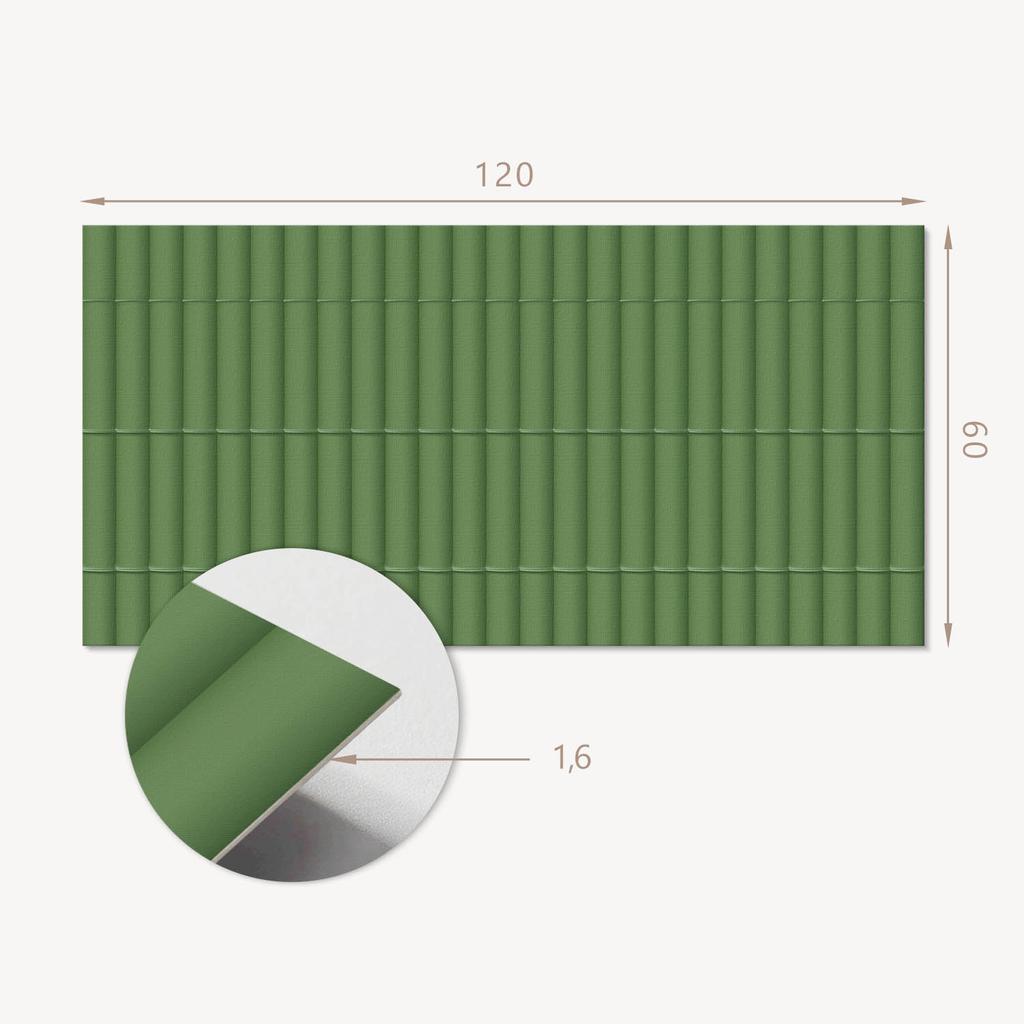 Naklejany Panel Pcv Z Motywem Idealny Do Przedpokoju 120X60 Cm Zestaw Pionowych Rur