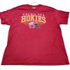 Captivating Virginia Tech Hokies NCAA Football Graphic Maroon Mens XL Unisex T-Shirt