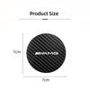 2Pcs Car Leather Coaster Pad Anti-noise Water Cup Mat For Mercedes Benz AMG W204 W205 W203 W211 W212 W213 W201 W210 W169 W202