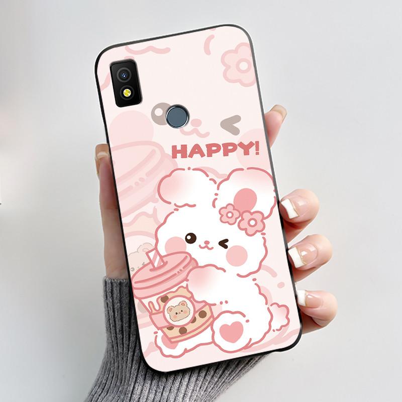 Casing For Cricket Icon 4 Icon 5 Phone Case Luxury Cute Cool Boys Girls Black TPU Soft silicone Back Cover For Icon4 Icon5 Shell
