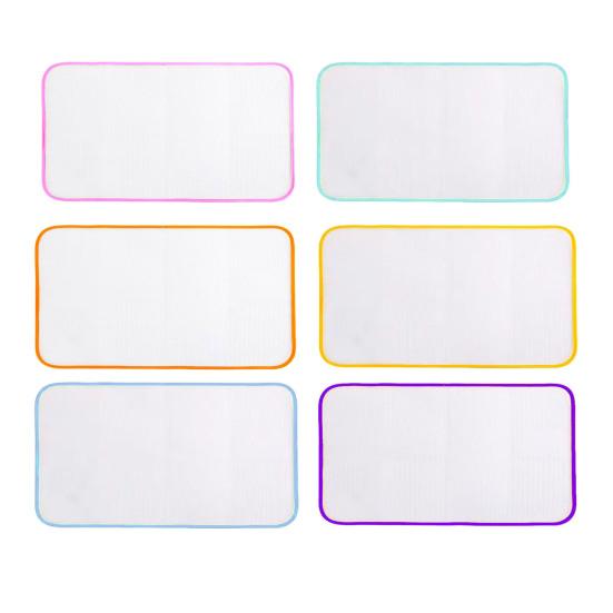 2Pcs Thermal Insulation Pad Heat-Resistant Mesh Protects Surfaces Large Board Size Anti-Glare Fabric Ironing Net