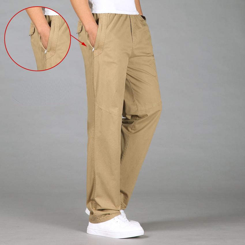 Baumwollhosen Herren Freizeithosen Herren Plus Size Arbeitshosen Herren Große Freizeithosen Mode