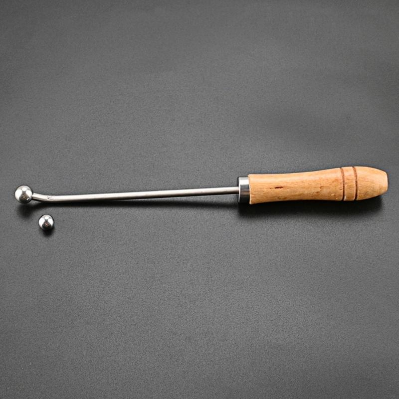 Professional Trumpet Repair Tool Elbow Maintenance With 2Metal Balls Accessories Wind Instrument Repair Parts 23x2.15cm