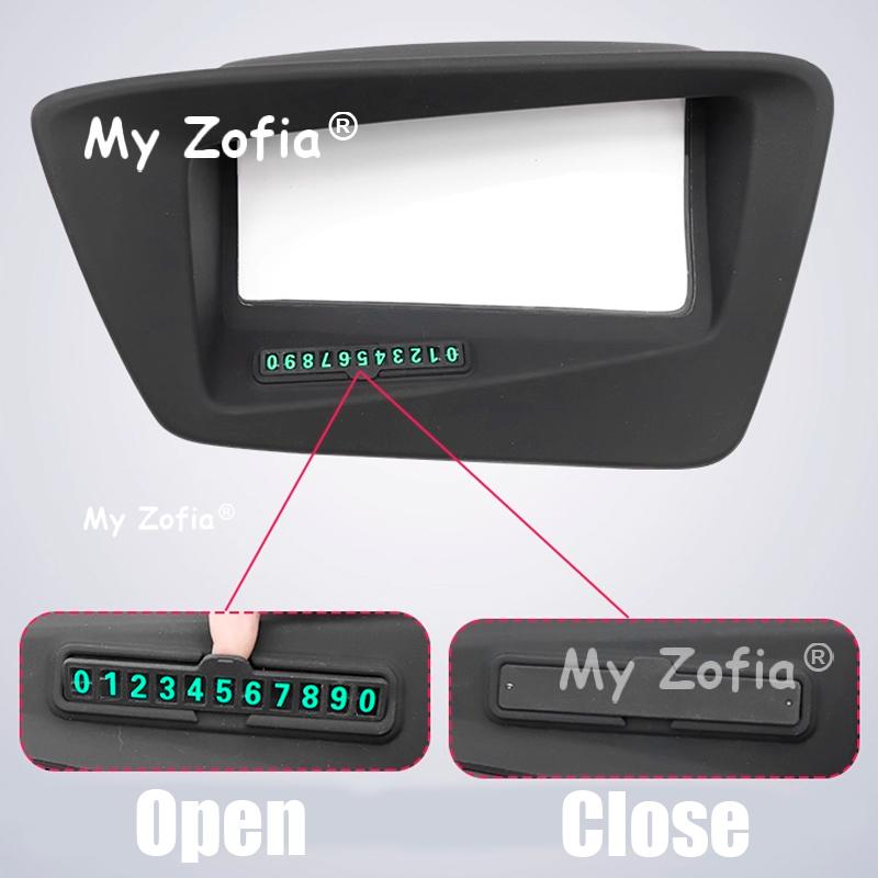 Car HUD Head Up Display Frame Protective Cover For Deepal S09 2025 2026 Car Instrument Dust Cover Non-reflective Accessories