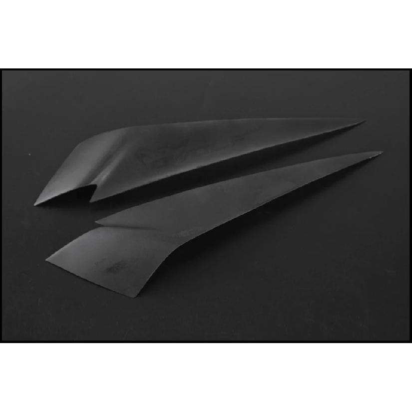 Pegatina Recorte Decorativa Cubierta Ceja Faros de Coche Parpado para BMW X1 28i 35i xDrive 2008-2012 E84 FRP negro mate