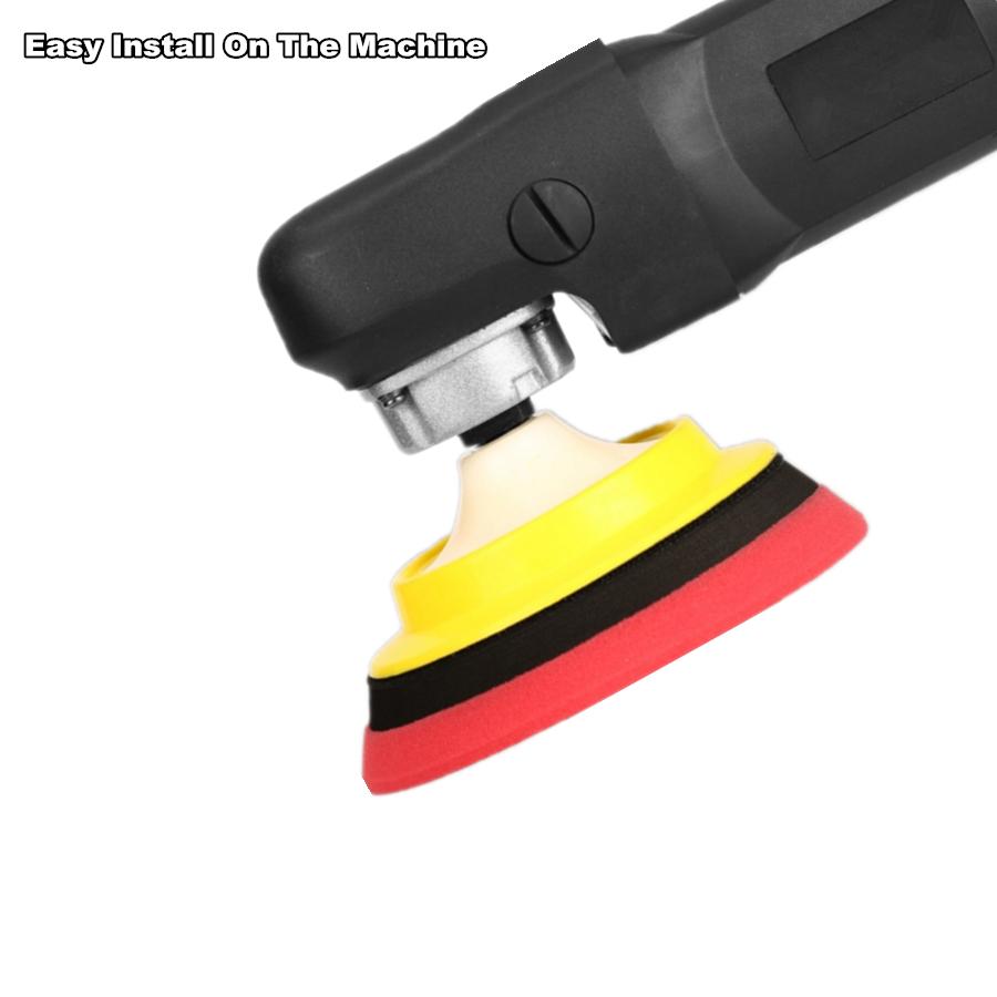 3 Stück 6 Zoll Schwamm Schaum Schleifpolierscheiben für Autopolierer Schleifer