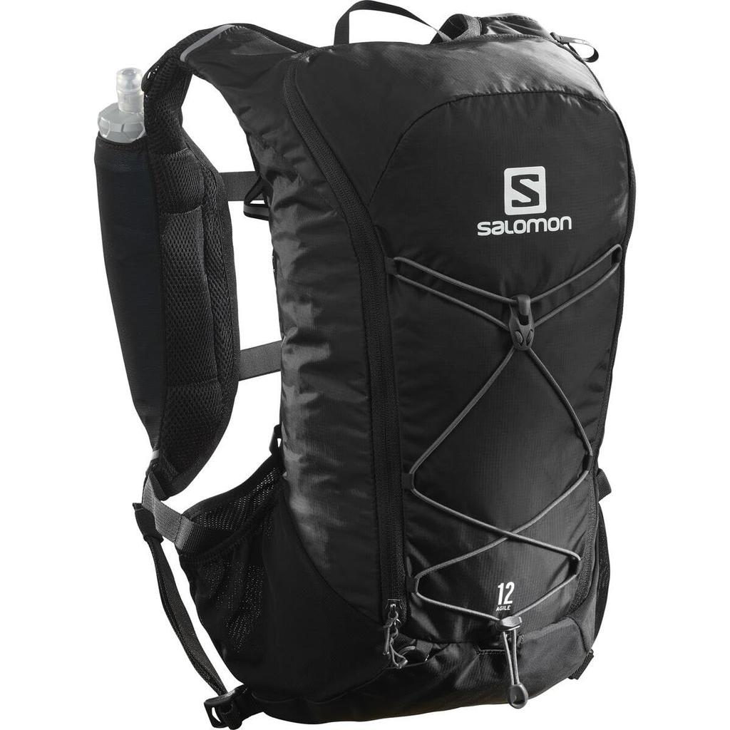 [Salomon] Hydration Backpack AGILE 12 SET LC1305100 Black