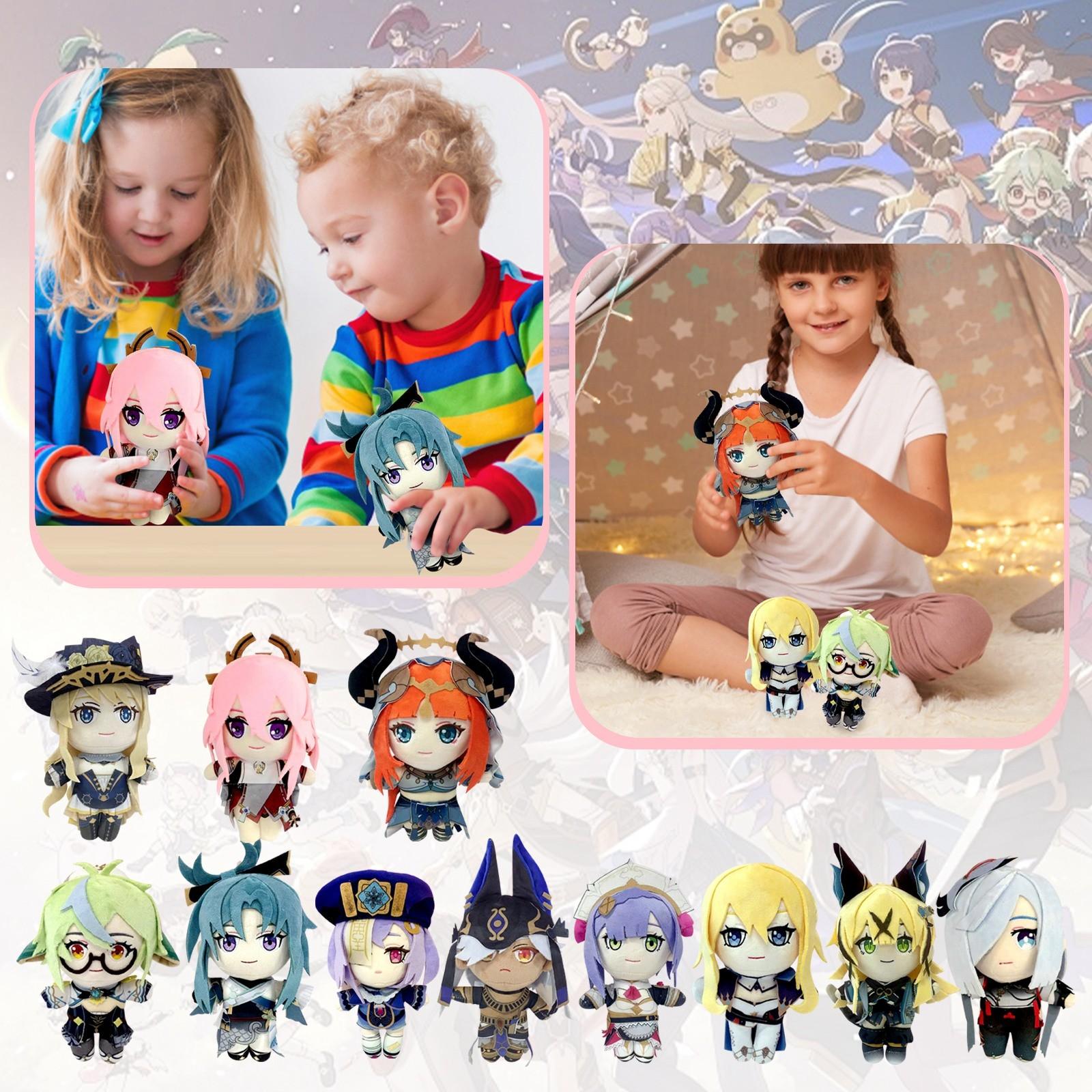 

Милая плюшевая кукла, игрушка в подарок, детская тряпичная кукла в мультяшном стиле