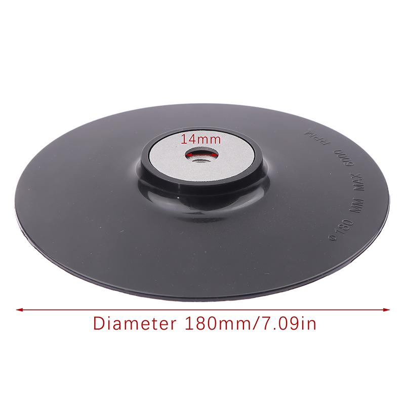 4-7 ''Harzfaser-Stützteller-Scheiben-Stützteller-Werkzeug 12200 U/min Stahlpapierfach für Winkelschleifer