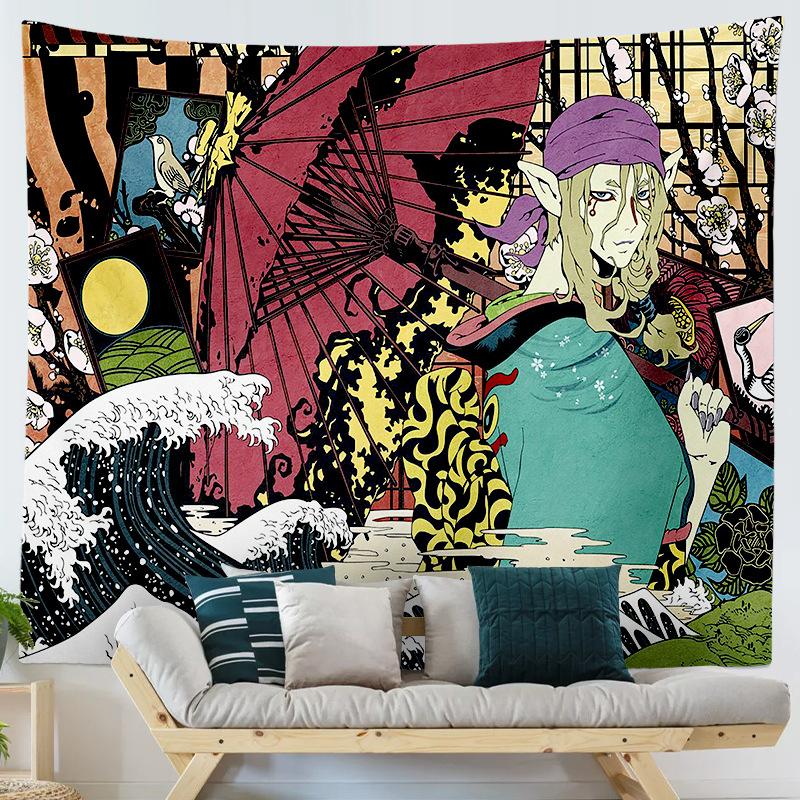 Японский аниме-гобелен — фото 6