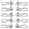 5pairs Bicycle Missing Link Rustproof Steel Quick Release Link Corrosion Resistant Easy Installation Bike Chain Link