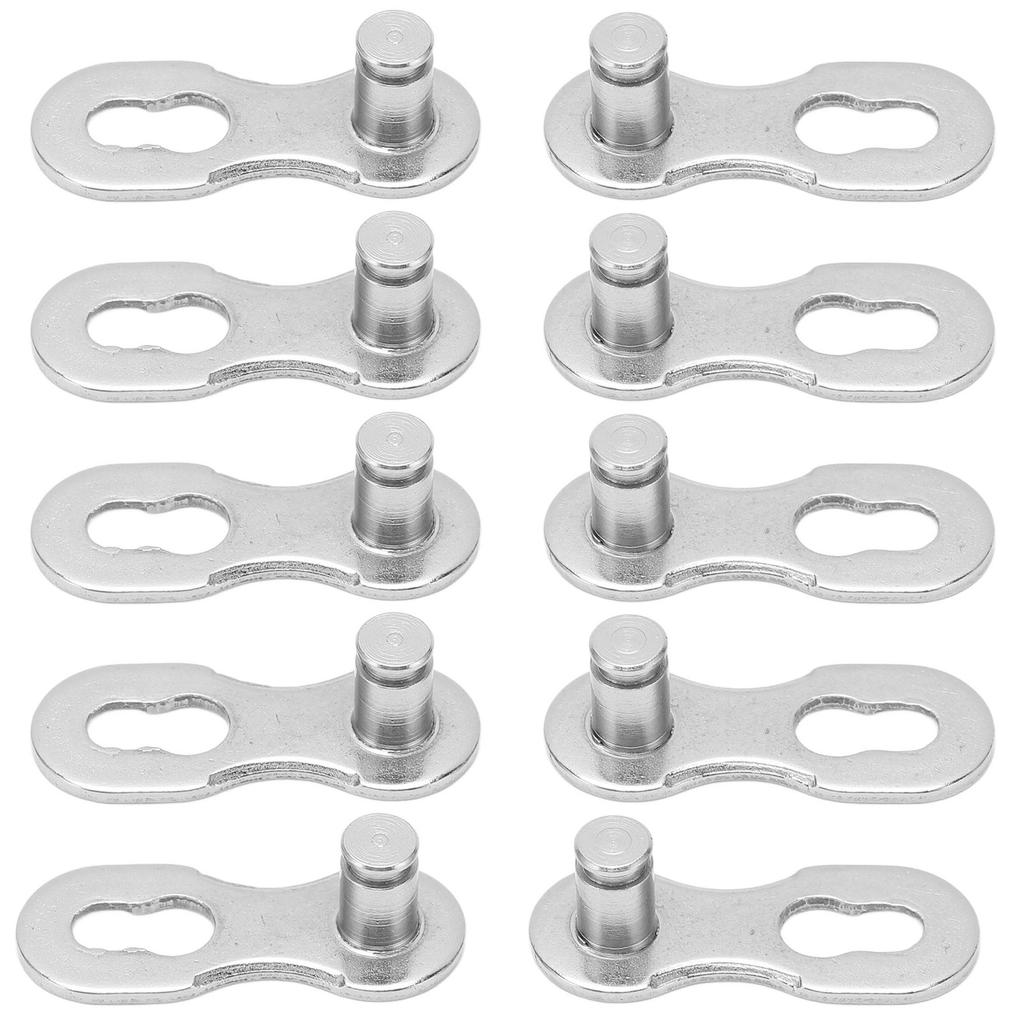 5pairs Bicycle Missing Link Rustproof Steel Quick Release Link Corrosion Resistant Easy Installation Bike Chain Link