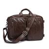 Crazy Horse Leather Men's Bag Men's Head Layer Cowhide Handbag Crossbody Bag Retro Multifunction Leather Shoulder Bag