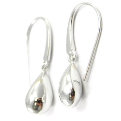 [I3901] - Silver 'Choréographie' Silver Earrings (rhodium-plated) - 12x6 Mm