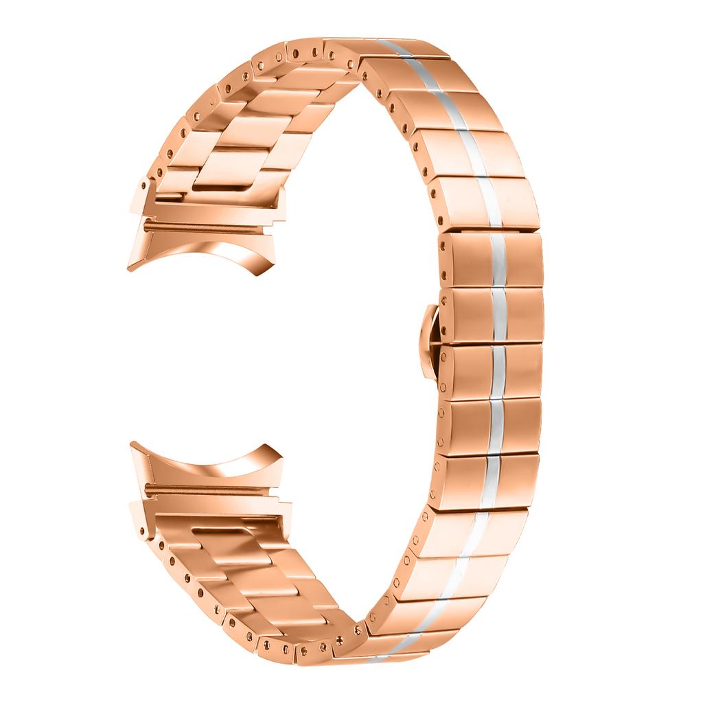 For Samsung Galaxy Watch6 40mm/44mm/Watch6 Classic 43mm/47mm Stainless Steel Strap Stylish Wrist Band