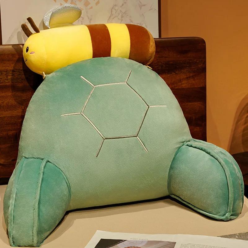 

Новая Милая мультяшная многофункциональная подушка для изголовья кровати, Матрас Татами, Мягкая подушка-мешок, Подушка для дивана, Огромная подушка для спинки 55x40cm