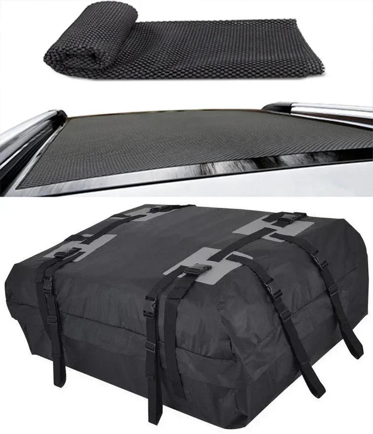 New Cargo Bag Roof Package Car Exterior Accessories Car Roof Oxford Cloth Waterproof Carrier 109*86*43cm Brand New