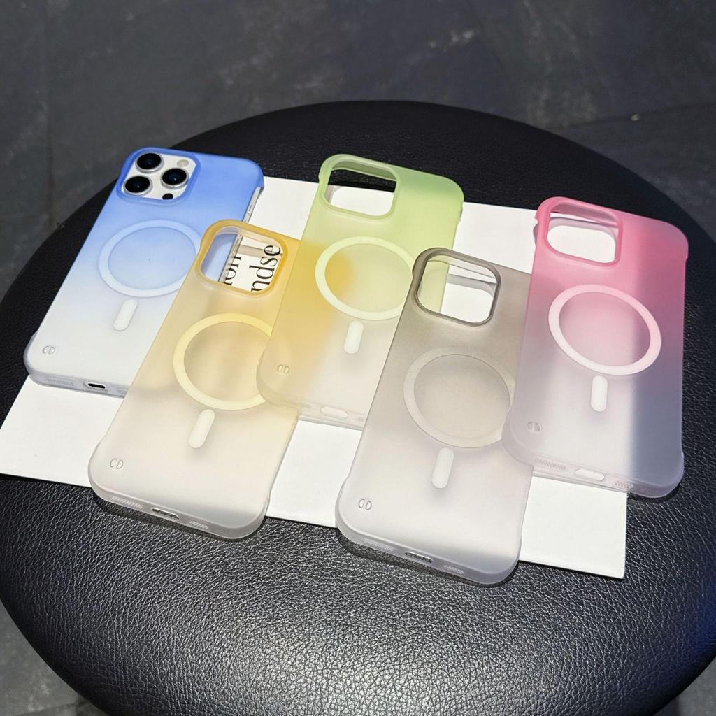 Capa Magnética Fosca Semi-Cobertura para Apple 17 Promax