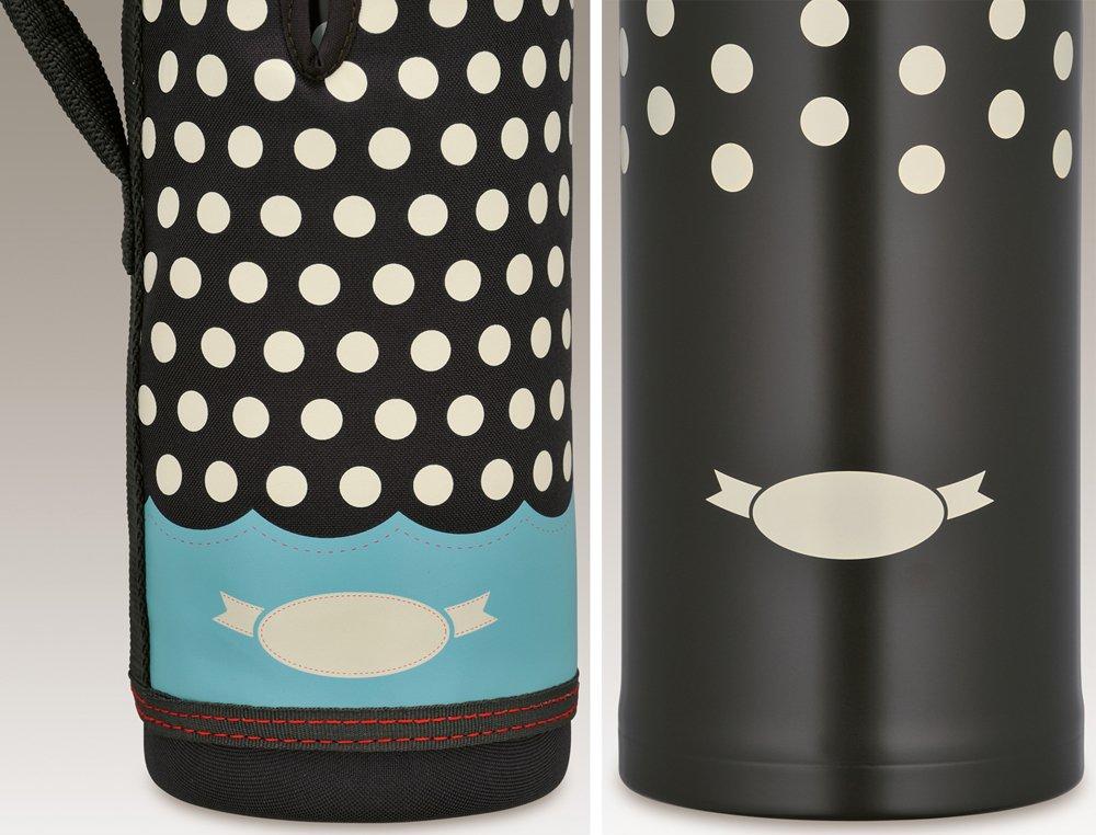 Thermos Vacuum Insulated 2-Way Bottle FFR-1004WF D-BL Dot Blue 1.0L