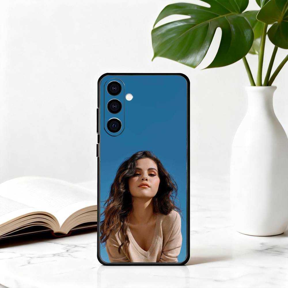 S-Selena Sweet G-Gomez-SG Phone Case For Samsung Galaxy A73,A72,A71,A70,A53,A52,A51,Others Soft Black Cover