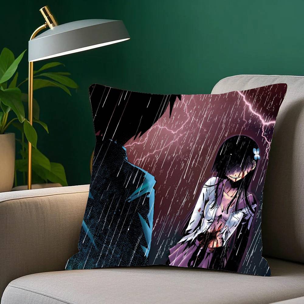 Anime S-Sankarea Pillow Case Home Decor Throw For Sofa Bed Car Room Decor Gift Idea