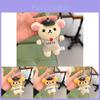 Adorable Plush Bear Keychain For Easygoing Characters Soft And Cuddly Gift Idea