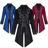 Ny Halloween svalehale vintage mellemlang herre cosplay frakke