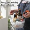 4L/8L Plastic Ice Bucket For Drinks And Parties Perfect For Wine Champagne Mimosa Cocktail Bar Outdoor Picnic Fruit Storage Bask