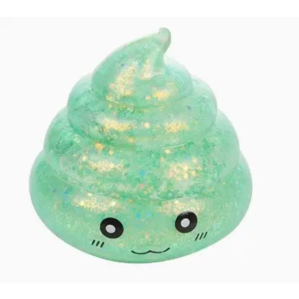 Novinka Squishy Maltózové Hovno Stresové Squishies Hračky Třpytivé Vtipné Pružné Mačkací Fidget Hračky pro Dospělé Dárek na První April