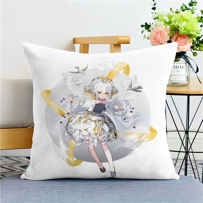 Wuhua Peripheral Game Two-dimensional Double-sided Dormitory Nap Bedside Pillow Animation Pillow Cushion Birthday Gift Pillow