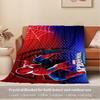 1pc Flannel Spiderman Cartoon Pattern Bed Blanket, Sofa Blanket, Home Decor, Room Decor, Birthday Gift, Christmas Giftc057