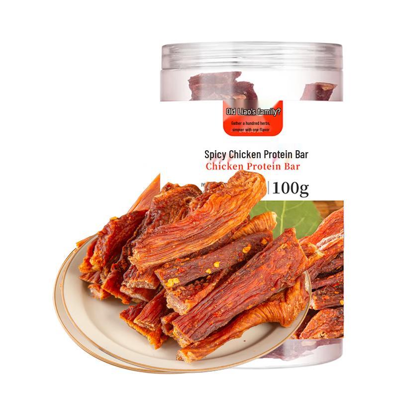 Lao Liao Jia Chicken Protein Bars (3 x 100g)