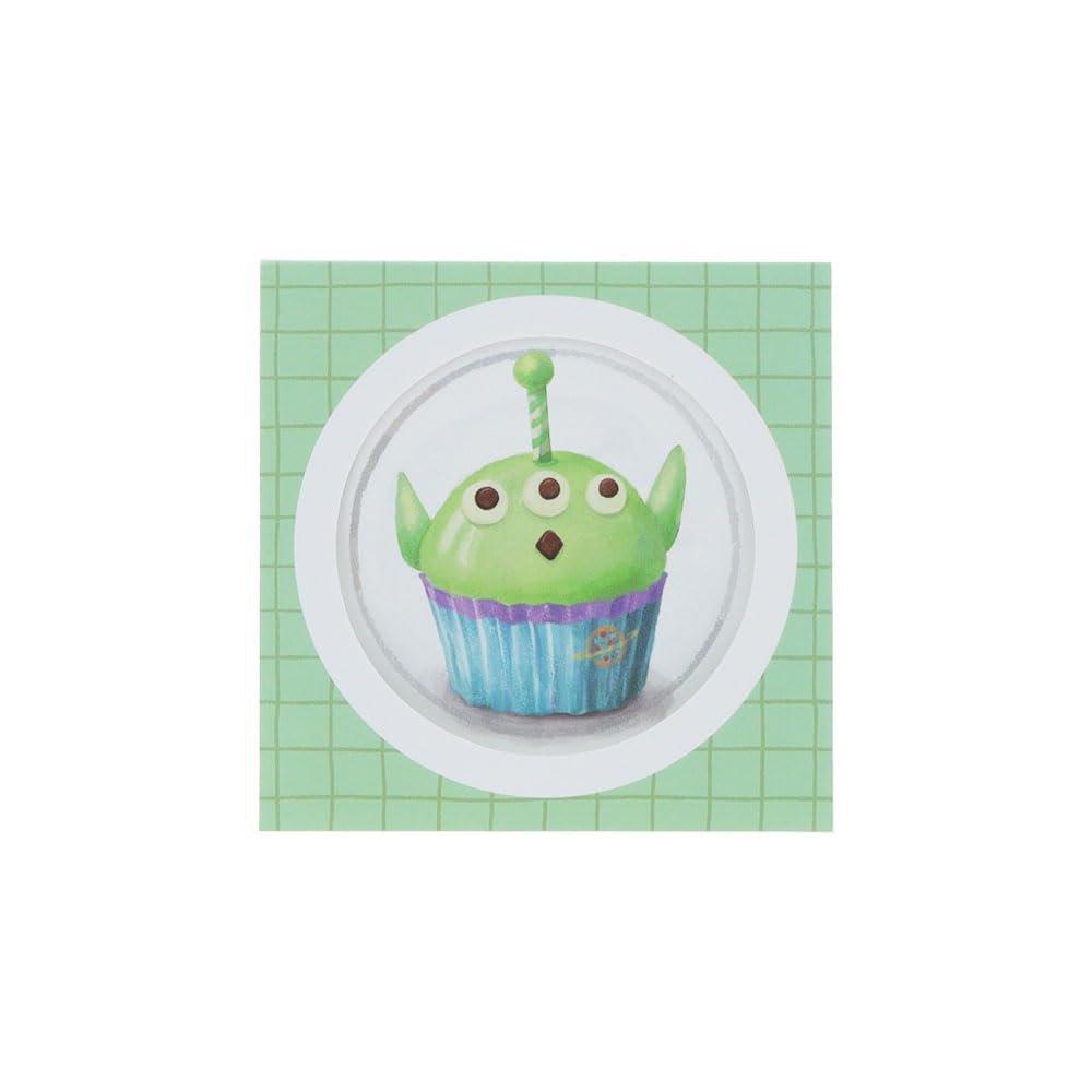 Sun-Star Stationery Disney Alien Square Memo Pad with Window Nui Pan S2851210