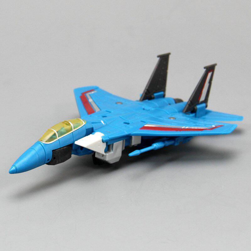 PT01-06 G1 Animation Fighter Squadron Deformable Small Airplane Toy Model