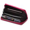 Leather Blocking Wallet Long Zipper Handbags Purse Large Capacity Card Holder Wallet