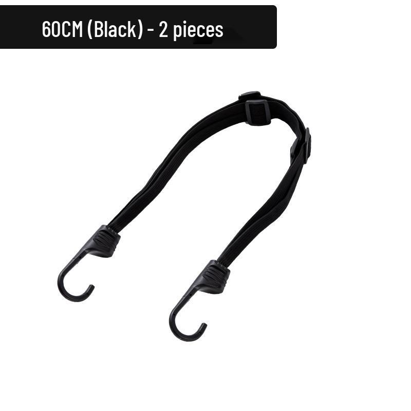 Motorcycle Tie-Down Rope, Helmet Strap, Elastic Band, Bundling Rope for Bicycles and E-Vehicles