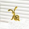 1/2/4Pcs Lange Ohr Bunny Figur UV Galvanik Klebstoff Sitzen Kaninchen Figur Modell Spielzeug Statue Auto Dashboard