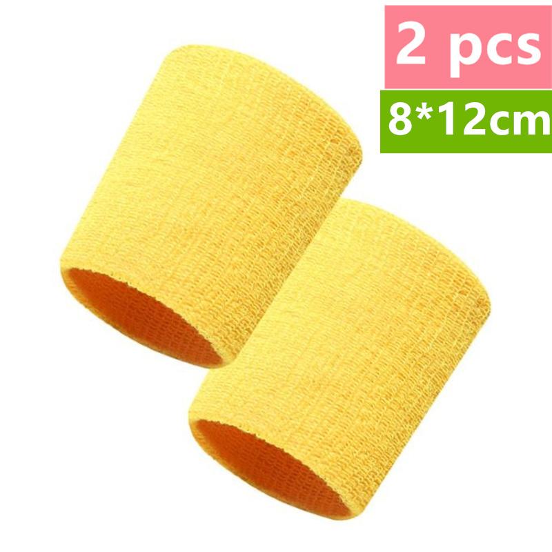 1/2/10 Pcs Towel Sports Wristbands Tennis Sweat Bands Wrist Guard For Basketball Volleyball Padel Fitness Sweatbands Wrist Wrap
